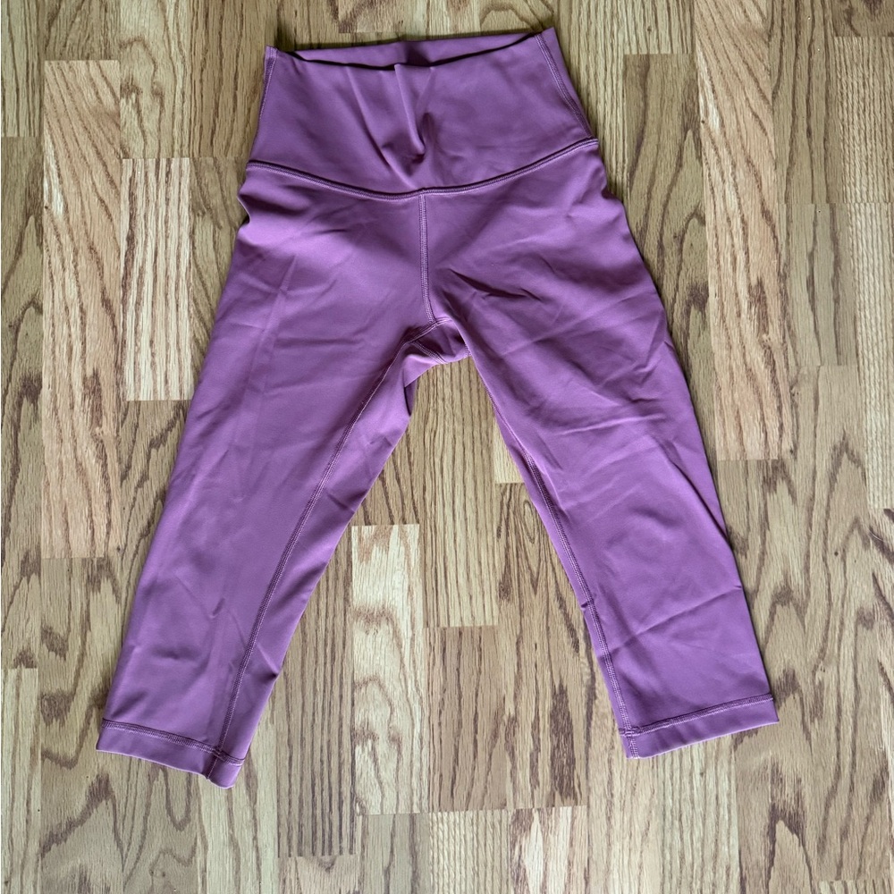 lululemon athletica Align capri High-Rise leggings - Dusty Mauve